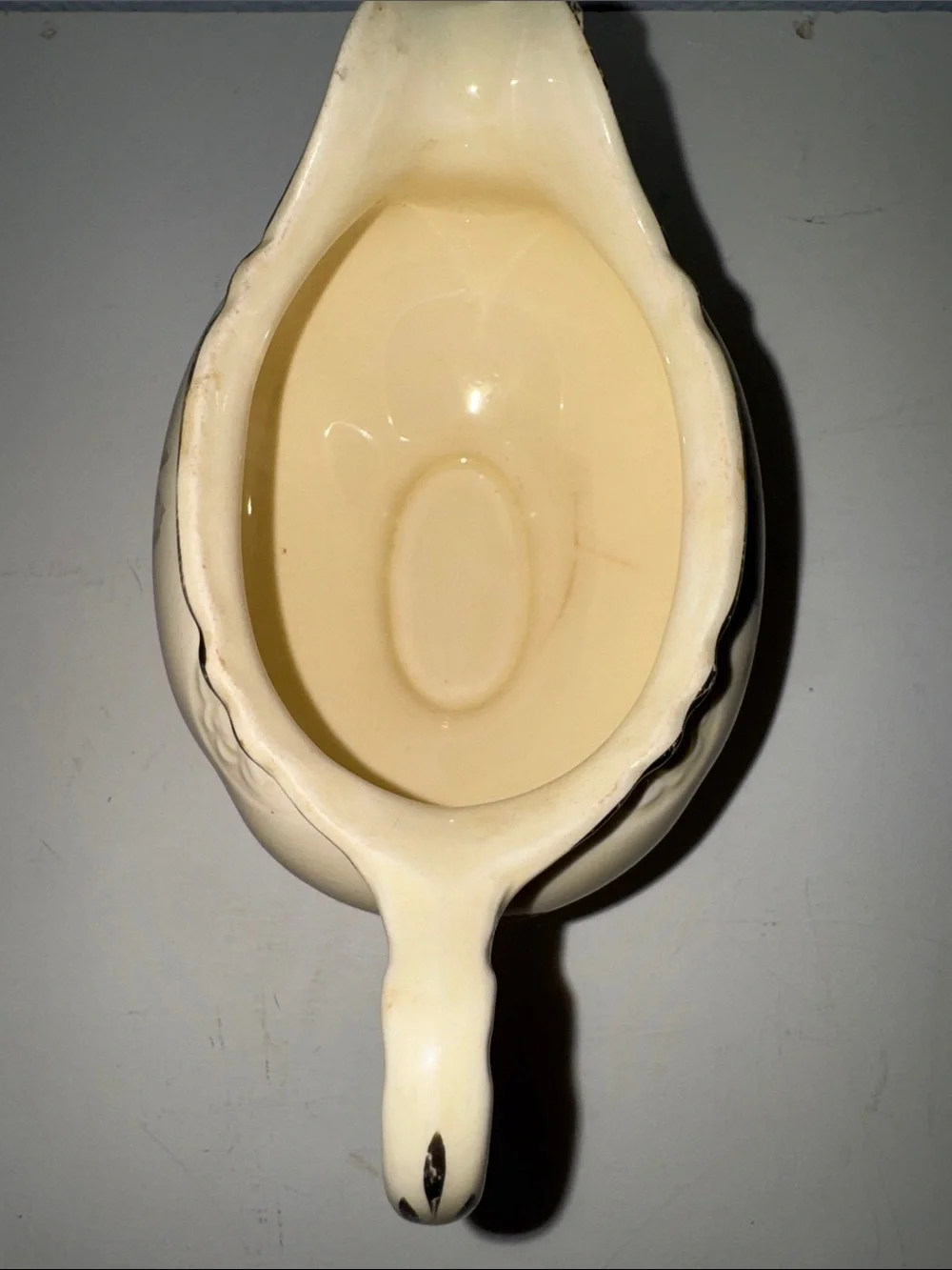 Vintage Homer Laughlin Virginia Rose Porcelain Creamer Fluffy Rose Marked USA